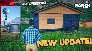 New CHICKEN COOP And AUTO FEEDERS UPDATE! RANCH SIMULATOR (HINDI)