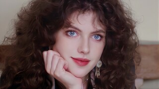 法国冷门美女，她好像一只慵懒精致的波斯猫~