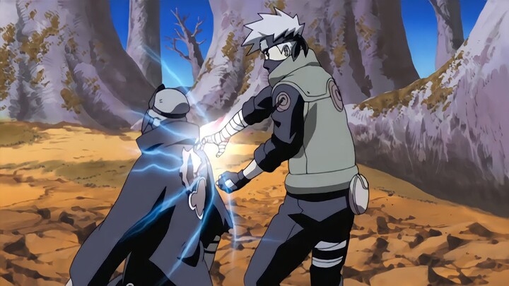 Two Immortal Ravagers and Kakashi &Team 10  | Kakashi and Team 10 vs Kakuzu and Hidan