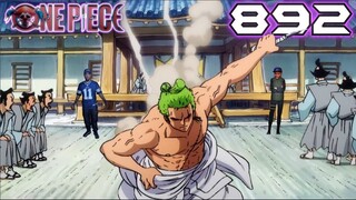 Zorojuro Actin' Up! One Piece Ep 892 Reaction