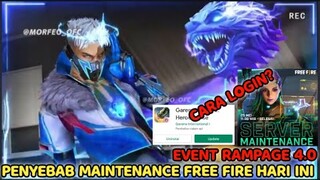 PENYEBAB MAINTENANCE FREE FIRE HARI INI 25 MEI 2022