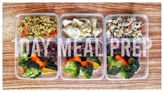 โปรแกรมลดน้ำหนัก 1 day meal prep 3มื้อ​ 3เมนู #5 ทำอาหารคลีนลดน้ำหนักเพื่อสุขภาพง่ายๆ