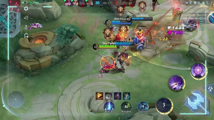 Flawless teamwork Lesley and tigreal