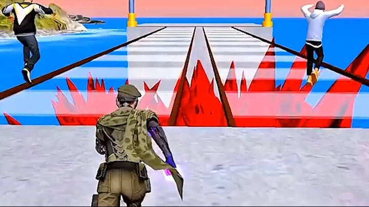 top global parkour squid game free fire #ff #freefire #roblox #fishit