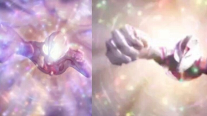 Comparison of Ultraman Dyna's game skills and special effects