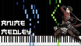 Anime Piano Medley (BEST Anime Songs on the Piano)