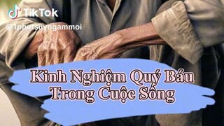 Kinh nghiệm quý báu trong cuộc sống,