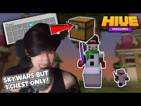 SKYWARS BUT 1 CHEST ONLY!? | HIVE SKYWARS (FILIPINO)