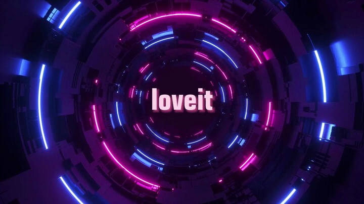 【loveit】Video latar belakang panggung tari rumahan buatan sendiri yang dipimpin loveit 【Qimu
