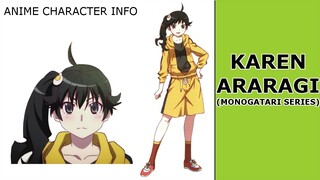 [Character INFO] Araragi Karen (Monogatari Series)