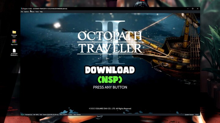 Download Octopath Traveler II On PC (NSP)