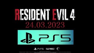 RESIDENT EVIL 4 UPCOMING PS5 GAME TRAILER