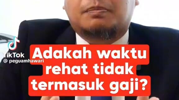 waktu rehat