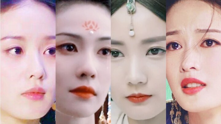 Oh my god! Everyone says Bai Lu looks just like them! Let’s do a side-by-side comparison and judge f