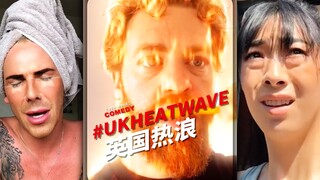 英国人正在连夜买票避暑‼️#UKHEATWAVE