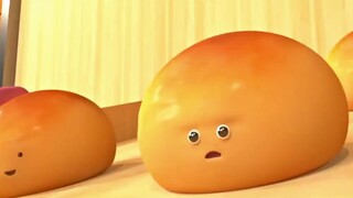 In order to avoid being eaten, the bread disguised itself as an ugly monster