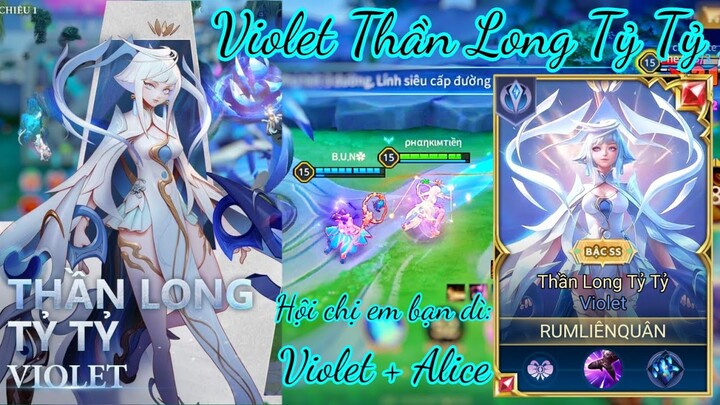 Violet Thần Long Tỷ Tỷ đè đường Terri khóc thét không lối thoát / Rum ●○ Violet / LIÊN QUÂN
