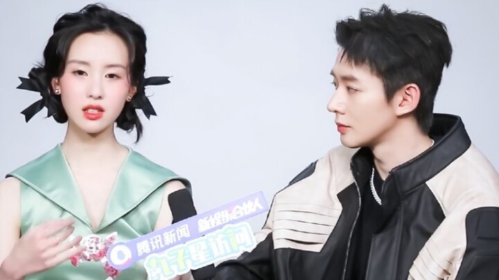 【บทสัมภาษณ์เติ้งเหวย x เฉินตูหลิง】เขายังเรียกเธอว่า ตู้ตู้! จ้องมองเธอไม่ละสายตาตลอดทั้งรายการ!