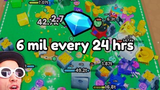 I Get 250K Diamonds per Hour With This Method in Pet Simulator 99