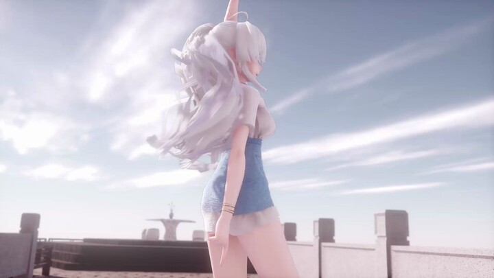 [Weak tone] The blue sky~white clouds floating up♪ (Chica - Chung ha)