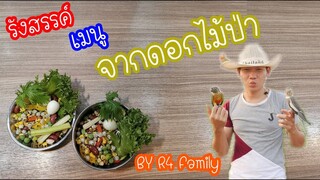 รีวิวนกแก้ว: รังสรรค์เมนูจากดอกไม้ป่า BY R4 Family Birdyard Cooking EP.78