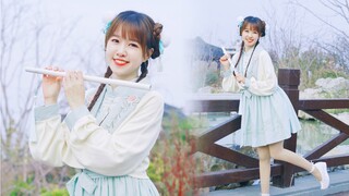 是一个竖屏！古风小师妹的【霜降】甜到你心里！