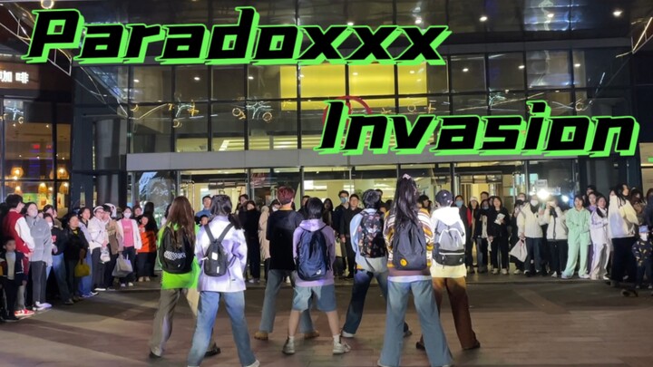 【Paradoxxx Invasion】enhypen七小学生异地登陆！宁波首个超还原paradoxxx invasion路演团体直拍！仅排练两次？！