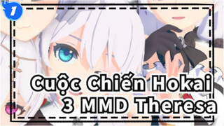 [Cuộc Chiến Hokai 3 MMD] Bộ đồ đáng yêu / Cận cảnh Theresa / Kiana / Mei Bronya / Seele_A1