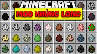 MINECRAFT MOD KHỦNG LONG*CÁCH TẠO RA NHỮNG LOẠI KHỦNG LONG HIẾM