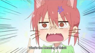 Kobayashi turned into a cat(neko) girl