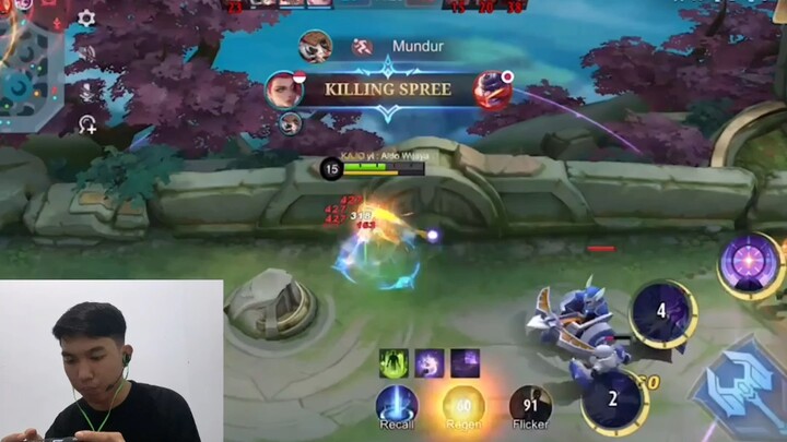 Moment savage pake hero lesley Mobile legends