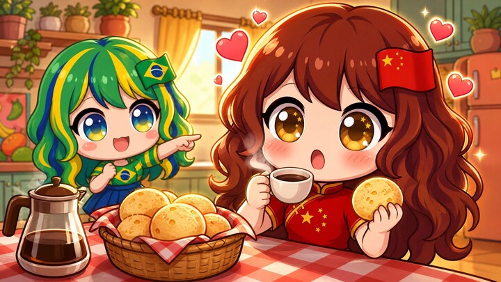 China Experimenta Café Da Manhã Brasileiro Pela Primeira Vez 🥰