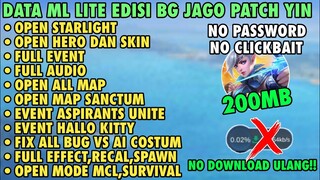 Data ML Lite Full Event 200Mb Update Patch Yin | ML Lite | Cara Mengatasi Lag & Patah Patah Di ML