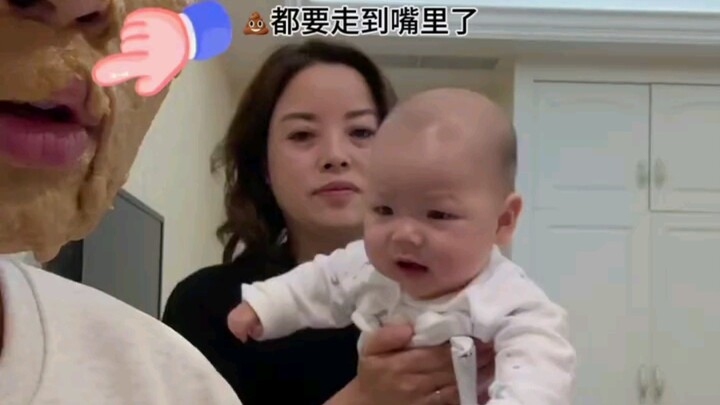 Never underestimate how much your baby loves you #5-month-old baby
