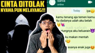 CINTA DI TOLAK NYAWA MELAYANGI!!! CHAT HISTORY SERAM RIZKY AULIA