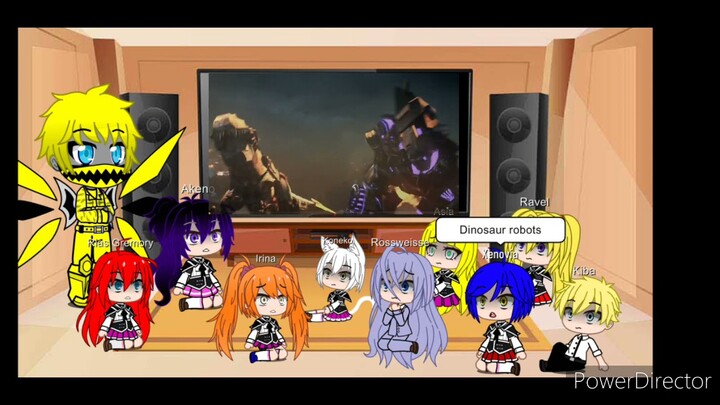 Highschool dxd Characters react to Transformers Fall of Cybertron Trailer #2 Gacha