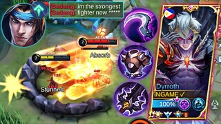 GLOBAL DYRROTH VS NEW BUFFED BADANG | WHO IS THE STRONGEST? | SOLO MYTHIC RANK BEST BUILD - MLBB
