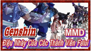 [Genshin, MMD] Điệu Nhảy Của Các Thành Viên Fatui