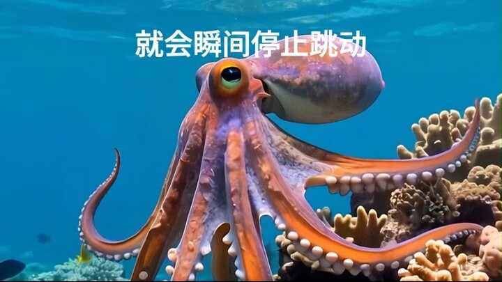 "章鱼有3颗心脏，但一游泳就会停止跳动？！