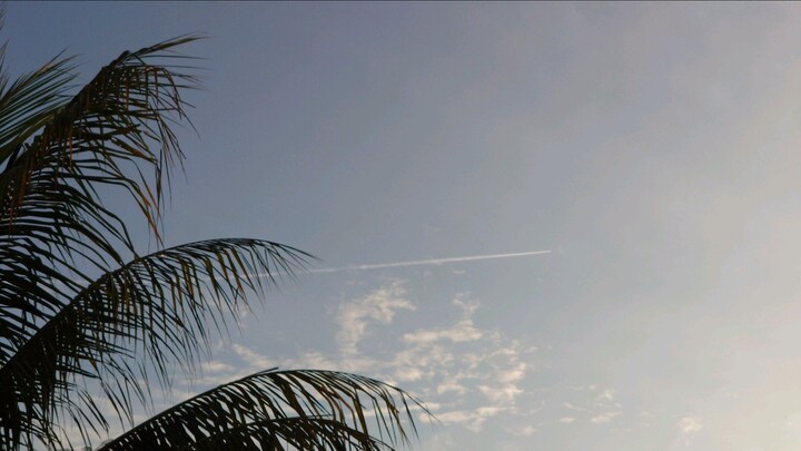 Air Plane contrail