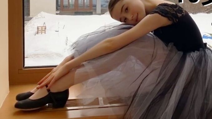 Bolshoi Moscow State Ballet School✨The beautiful dance practice of the fairy Nastya