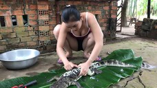 AMAZING COOKING | How to Cook Crocodile | wxk b