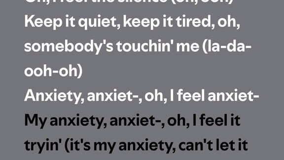 anxiety