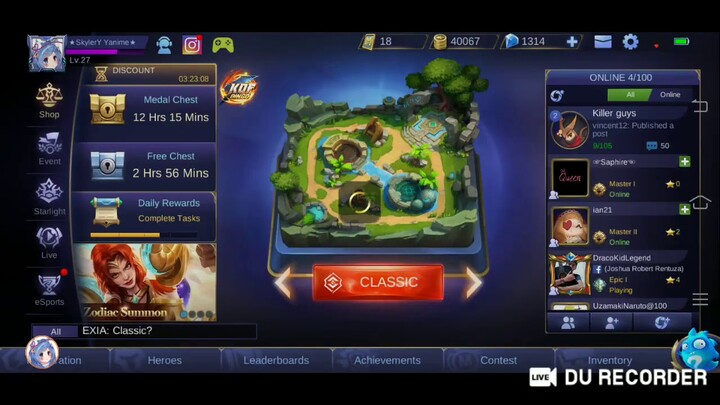 Mobile Legends Live Stream