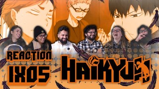 Haikyuu - 1x5 A Cowards Anxiety - Group Reaction