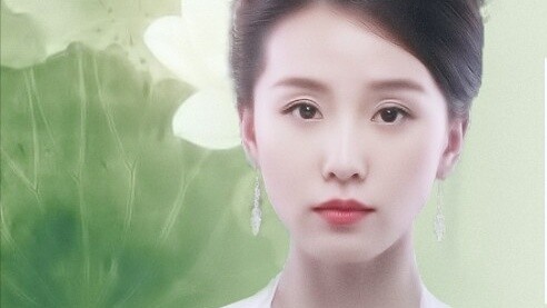 Liu Shishi's ancient costume group portrait [The world is not worth it] The years are quiet and good