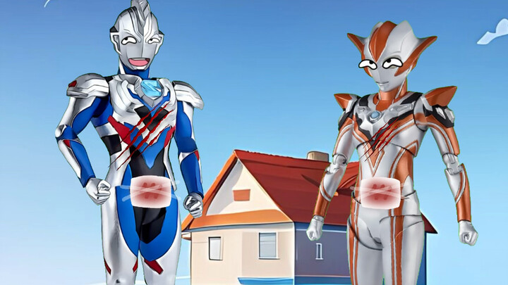Ultraman is petrified