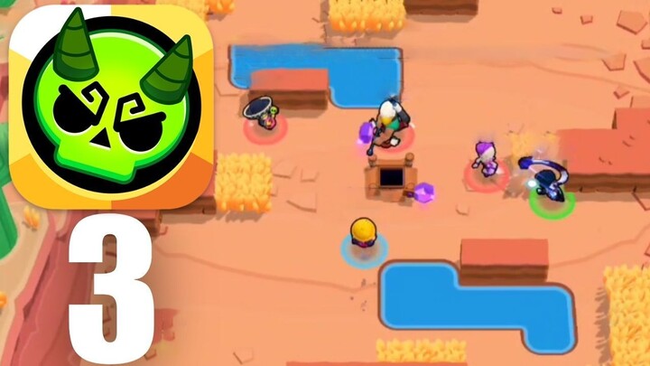 Brawl Stars Part 3 : Gem Grab + Bo , Emz & Poco Took By Edgar (Android/iOS Gameplay Walkthrough)