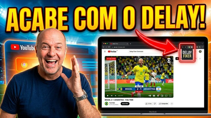 COMO ACABAR COM O DELAY DO YOUTUBE COM A EXTENSÃO