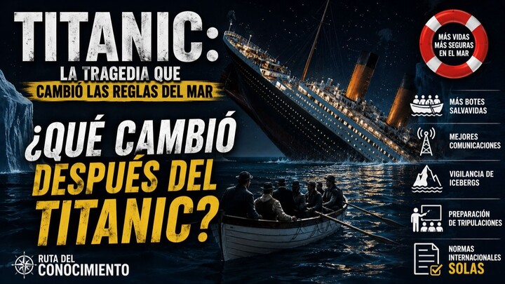 🚢 TITANIC: LA TRAGEDIA QUE CAMBIÓ LAS REGLAS DEL MAR